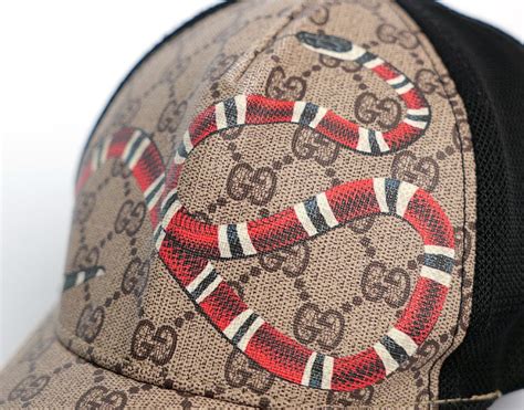 casquette gucci serpent prix|casquette gucci logo.